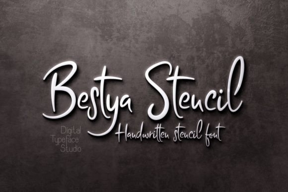 A Designer's Review of the Bestya Stencil Font