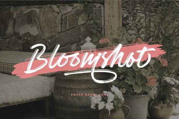 Bloomshot Font: A Secret Weapon for Campaign Visuals That Demand Attention