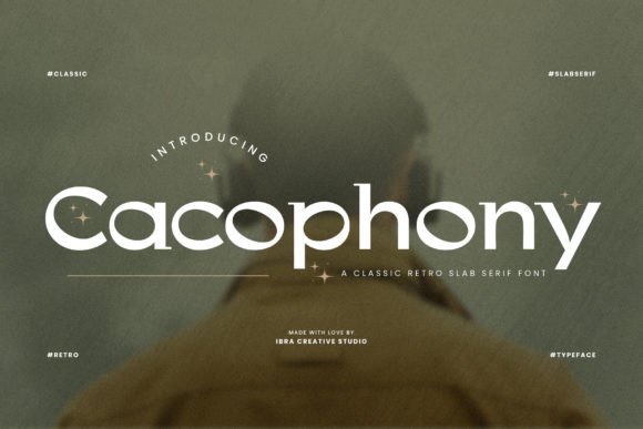Cacophony Font: Your Bold Foundation for Modern Craft Designs