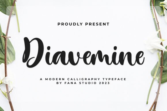 Diaveime is the script font that transforms your campaign typography