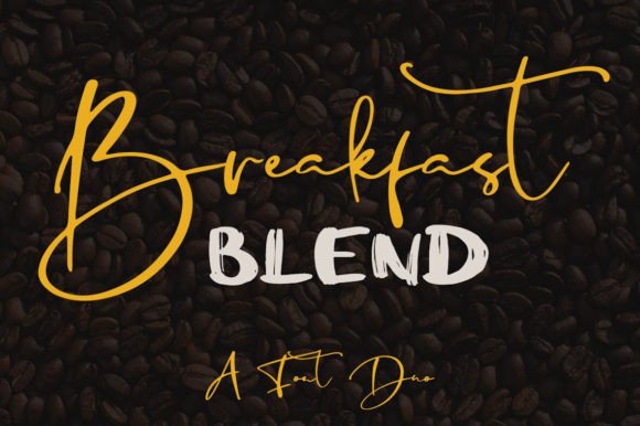 Finding the Perfect Typographic Voice: Breakfast Blend in Editorial Design