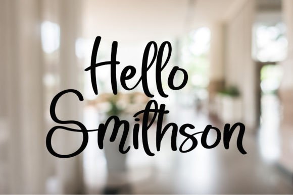 Hello Smithson: A Font for Building a Warm and Friendly Brand