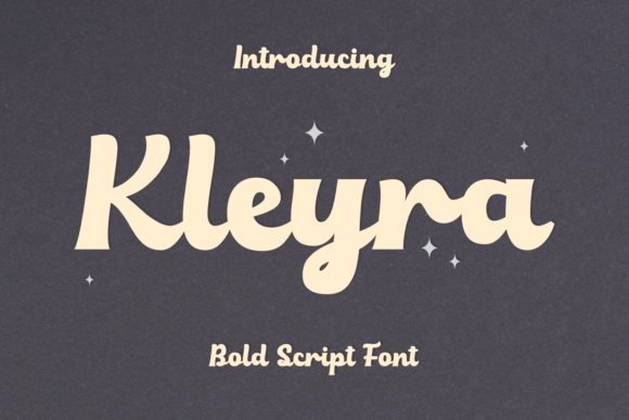 Kleyra: A Bold Script Font for Digital Branding