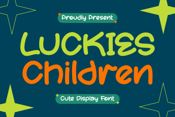 Luckies Children: A Font for Friendly, Visible Campaigns