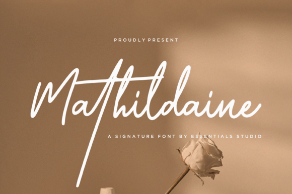 Mathildaine: A Luxury Font for Maker's Hands