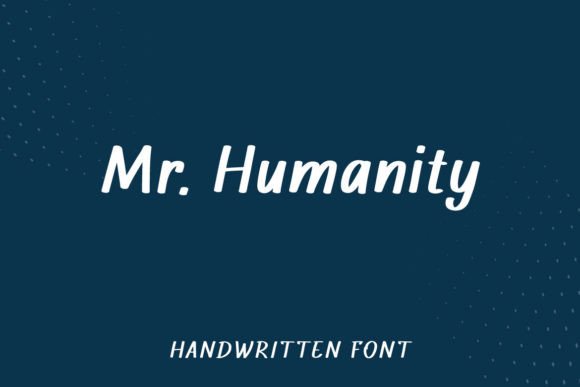 Mr. Humanity: A Serif Font for Crafting Campaigns with a Human Touch
