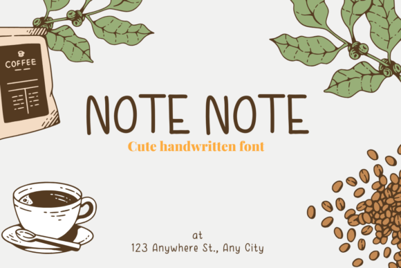 Note Note: Your New Favorite Handwritten Font for Craft Projects