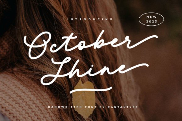 October Shine: A Modern Font for Marketing Impact