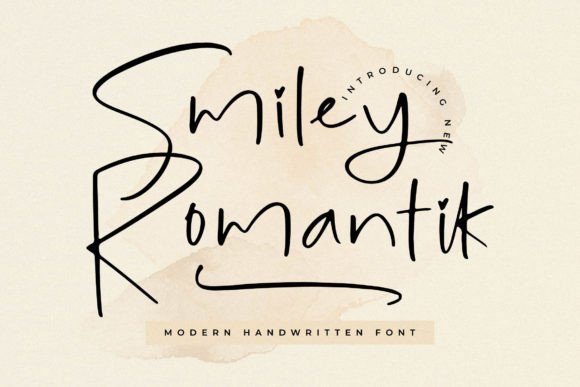 Smiley Romantik: The Marketing-Friendly Handwritten Font