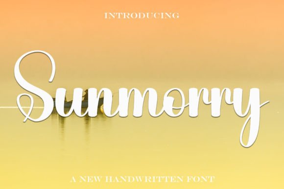 Sunmorry: A Handwritten Font for Modern Digital Brands
