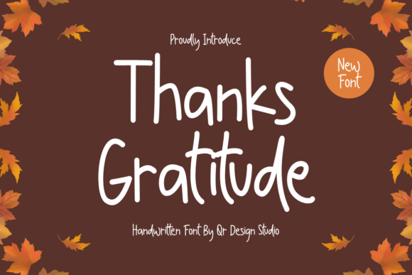 Thanks Gratitude Font: The Secret Ingredient for Your Brand’s Heart