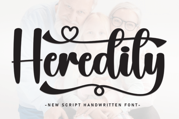 The Heredity Font: A Maker's Favorite for Creative Product Designs