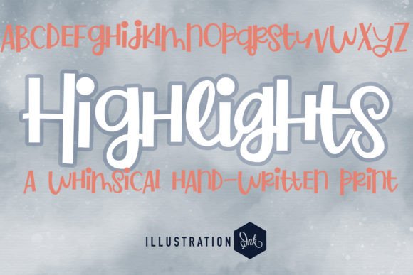 The Highlights Font for Editorial Mood and Content Structure