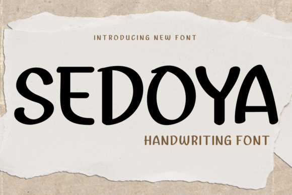 The Sedoya Font: Building a Trustworthy Brand with Elegant Handwriting