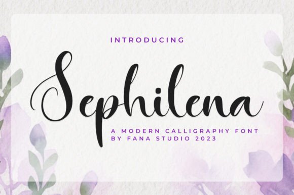 The Sephilena Font: An Elegant Typeface for Branding and Business