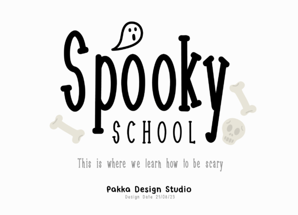 The Spooky School Font Review for Campaign Designers