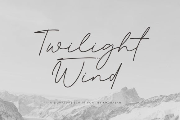 Twilight Wind Font: An Elegant Script for Your Brand Story