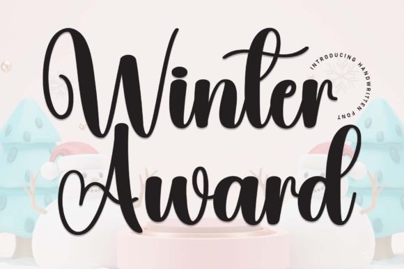 Winter Award Font: A Timeless Script for Digital Craftsmanship